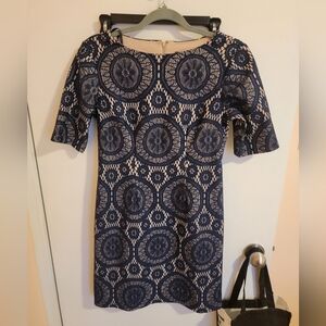 R&K Size 2P Navy Dress Pre-owned